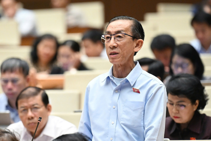 Nguyên Viện trưởng Viện Nghiên cứu phát triển TP HCM Trần Hoàng Ngân. Ảnh: Cổng TTĐT Quốc hội