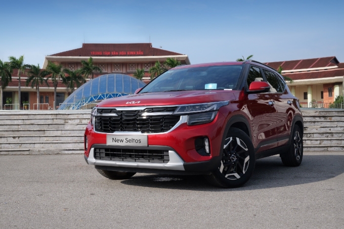 Kia Seltos nhận ưu đãi 55 triệu đồng. Ảnh: Thaco Auto