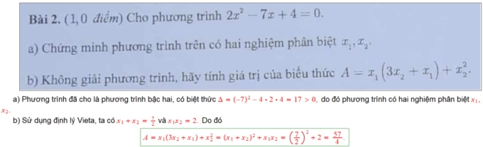 Gợi ý đáp án đề thi Toán lớp 10 của TP HCM - 1