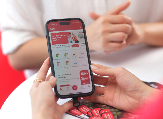 Các tiện ích công ty cung cấp trên Home App. Ảnh: Homes Credit