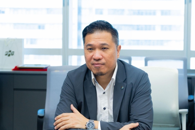 Ông George Tan, đại diện Creaform tại lễ kí kết. Ảnh: FPT
