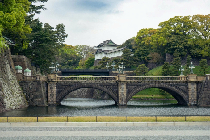 Một góc hoàng cung Nhật Bản. Ảnh: Japantimes