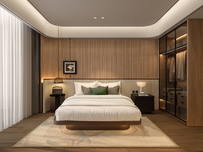 Thiết kế nội thất căn hộ. Ảnh: Sun Property