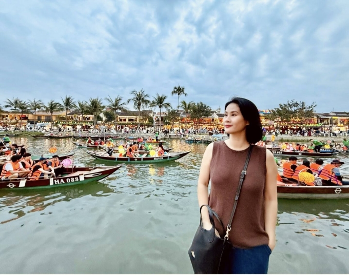 Thân Thúy Hà thích nấu ăn, chăm vườn, đi du lịch khi làm mẹ đơn thân. Ảnh: Nhân vật cung cấp