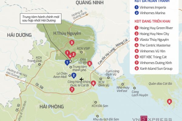 Bất động sản Hải Phòng: Đại dự án bùng nổ thị trường