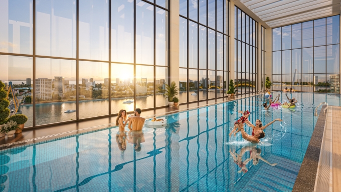 Hệ tiện ích nội khu cao cấp. Ảnh: Sun Property