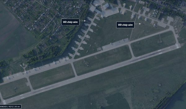 Sân bay chiến lược Nga gần như nguyên vẹn sau cuộc tập kích của Ukraine