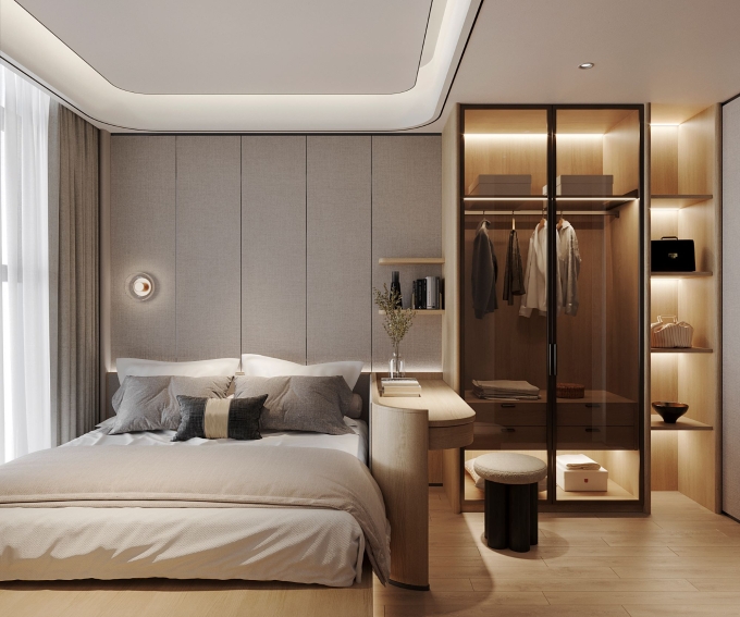 Thiết kế căn hộ bên trong dự án. Ảnh: Sun Property