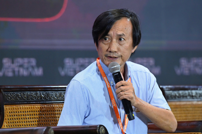 PGS.TS Nguyễn Đình Thúc, Trưởng bộ môn Công nghệ Tri thức, Đại học Khoa học Tự nhiên - ĐHQG TP HCM. Ảnh: Giang Huy