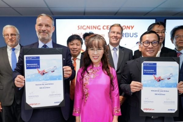 Vietjet chốt đơn 100 máy bay Airbus A321neo: Mở rộng đội bay