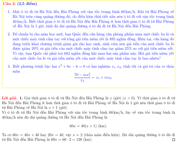 Gợi ý đáp án môn Toán thi lớp 10 ở Hà Nội - 2