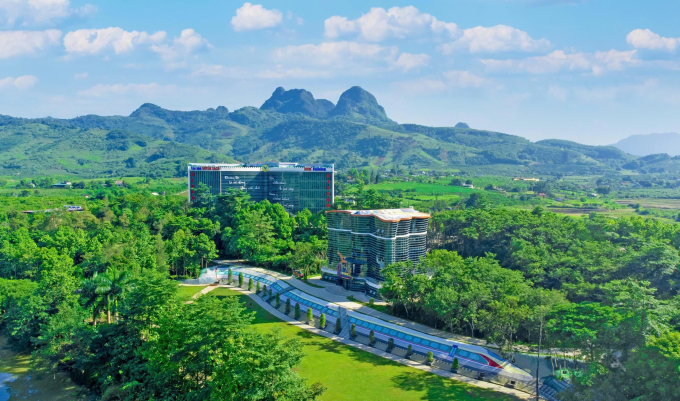 Công viên Di sản các nhà khoa học Việt Nam. Ảnh: NVCC