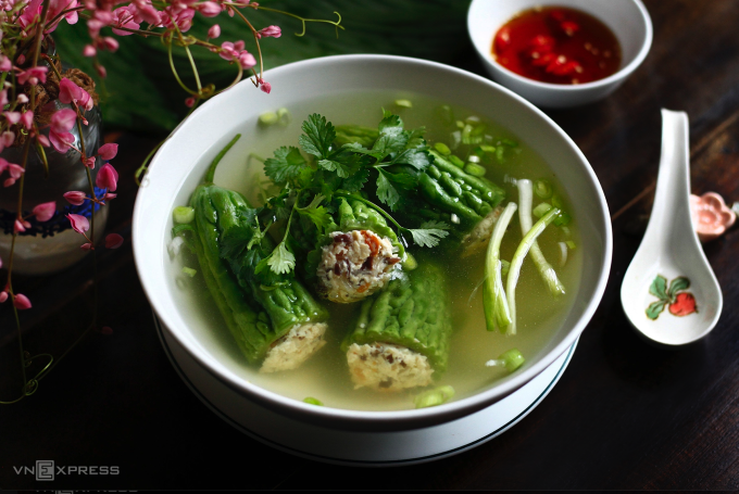 Mướp đắng giàu chất dinh dưỡng. Ảnh: Bùi Thủy