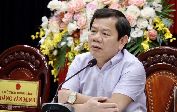 Ông Đặng Văn Minh bị cáo buộc nhận hối lộ 11,4 tỷ đồng, nhiều thứ 3 trong các cựu quan chức. Ảnh: Phạm Linh