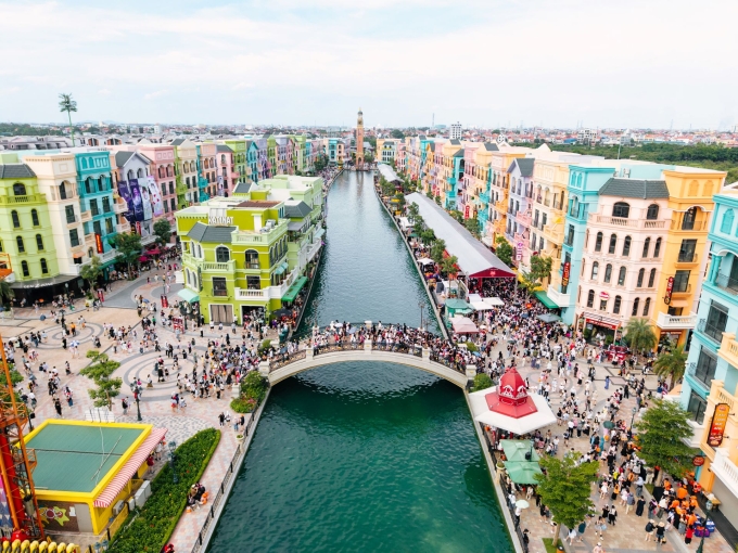 Một góc khu đô thị Vinhomes Ocean City. Ảnh: Vingroup