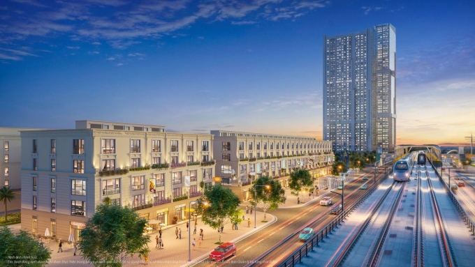 Hội tụ quanh Boutique Gate là các loại hình giao thông hiện đại, kết nối. Ảnh: Vinhomes