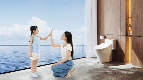 Nắp rửa điện tử TOTO Washlet ứng dụng công nghệ Nhật Bản