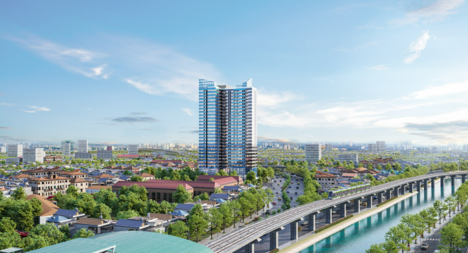 Phối cảnh dự án The Ninety Complex. Ảnh: ROX Group
