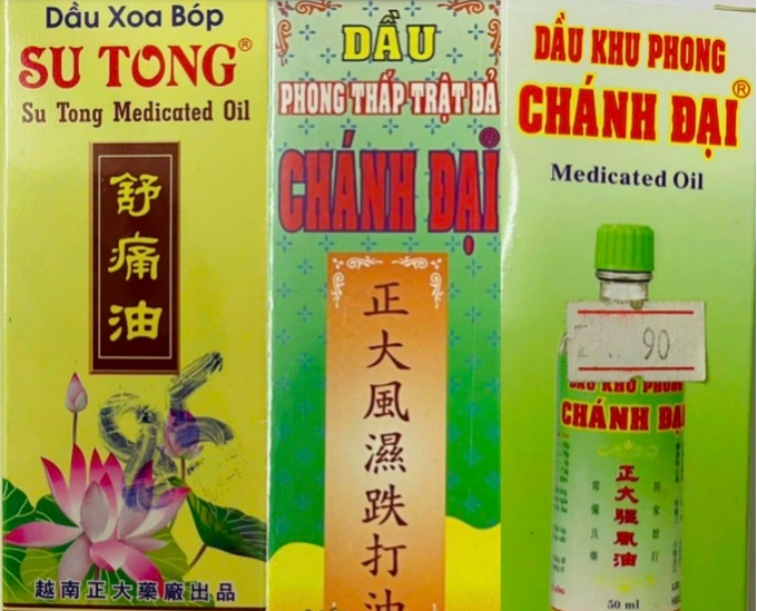 Ba loại thuốc y học cổ truyền giả được phát hiện tại TPHCM. Ảnh: Cục Quản lý Y, Dược cổ truyền