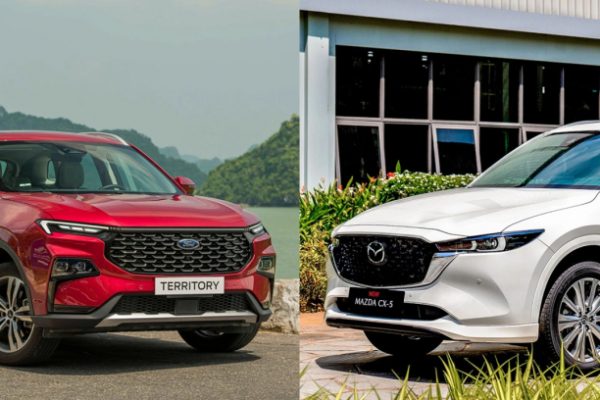 Ford Territory soán ngôi Mazda CX-5: Bảng xếp hạng doanh số