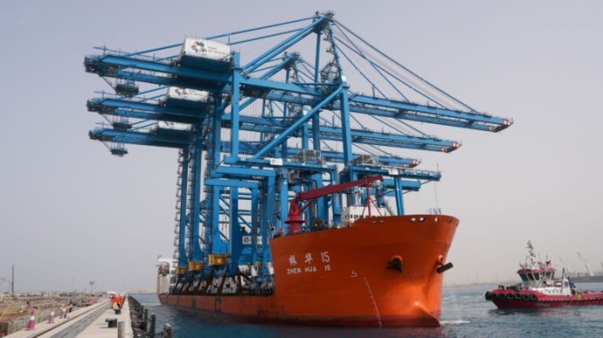 Cảng NEOM - cầu nối thương mại phía Đông - Tây của Arab Saudi. Ảnh: Logistics Manager