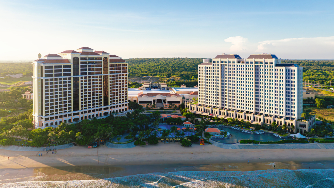 Tổ hợp vui chơi - giải trí - nghỉ dưỡng The Grand Ho Tram. Ảnh: Maia Resort Ho Tram