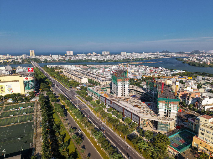 Dự án Masteri Rivera Danang do Masterise Homes phát triển có vị trí tại quận Hải Châu - trung tâm hành chính, thương mại của Đà Nẵng. Ảnh: MH