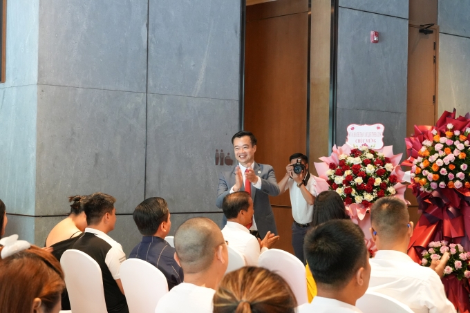 Ông Bùi Xuân Đăng - Tổng quản lý khách sạn phát biểu tại sự kiện. Ảnh: Nguồn
