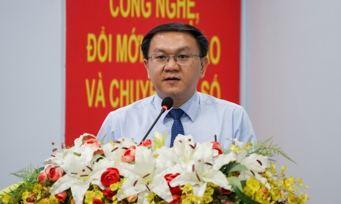 Ông Lâm Đình Thắng, Giám đốc Sở KH&CN TP HCM. Ảnh: Bảo Lâm