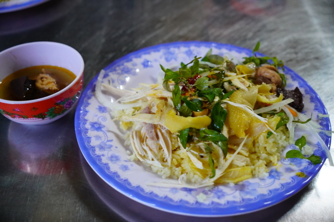 Cơm gà Hương - kiệt Sica. Ảnh: Tuấn Anh