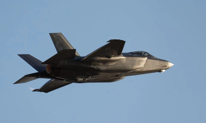Phi cơ F-35 tại căn cứ không quân Hatzerim, miền nam Israel tháng 6/2023. Ảnh: Reuters