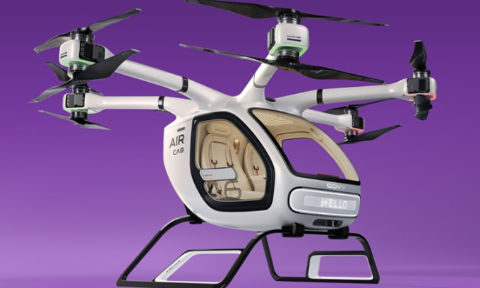 Govy AirCab dự kiến giao hàng cuối 2026. Ảnh: GAC