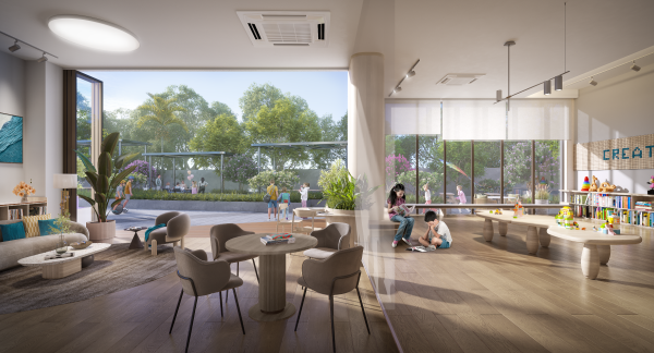 Gem Park: Tiện ích cộng đồng 850m2 nổi bật cho cư dân