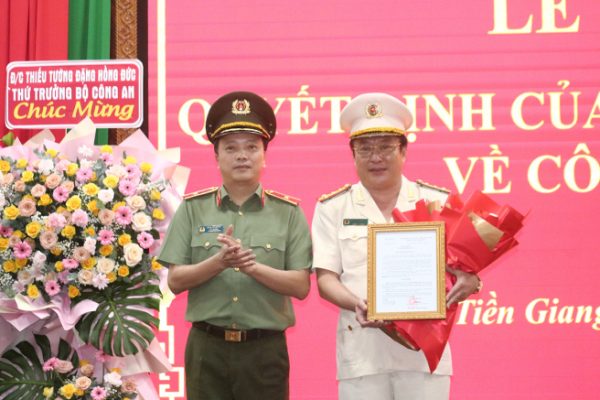 Đại tá Lâm Phước Nguyên: Tân Giám đốc Công an tỉnh Tiền Giang