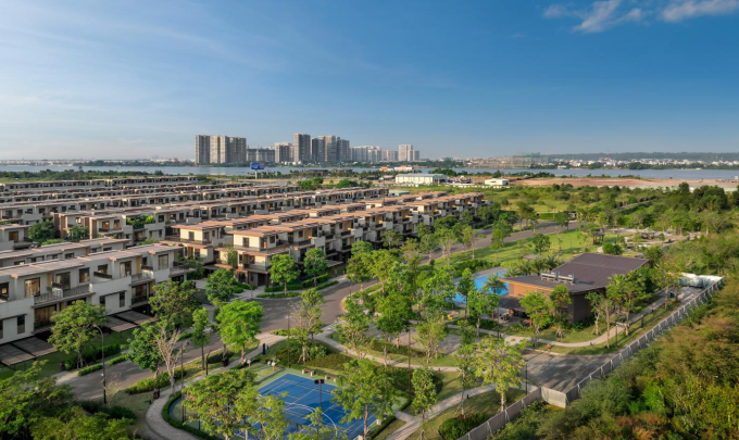 Khu đô thị Izumi City, giai đoạn 1A1 đã bàn giao 275 sản phẩm. Ảnh: Nam Long