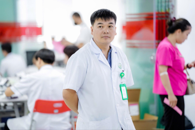 Bệnh viện Hữu Nghị Việt Đức Bác sĩ Phạm Tuấn Anh. Ảnh: Thiên Khôi