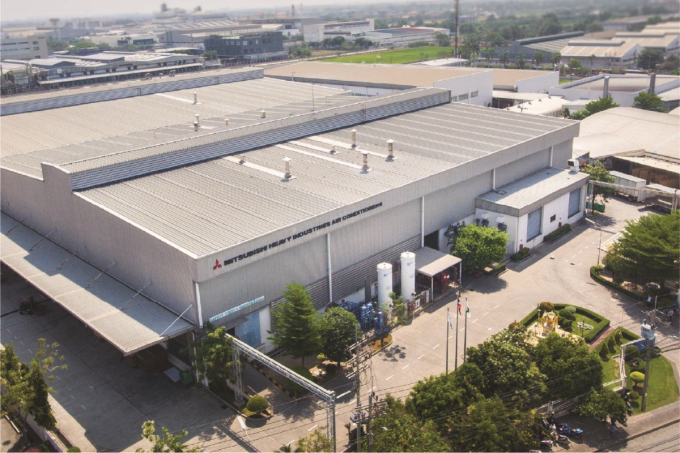 Góc chụp nhà máy Mitsubishi Heavy Industries tại Thái Lan. Ảnh: Công ty TNHH Hải Li