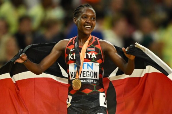 Kipyegon: Bí quyết giảm căng thẳng cho nhà vô địch
