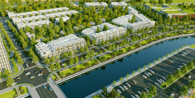 Phối cảnh dự án Topaz City Core. Ảnh: Max Thăng Long