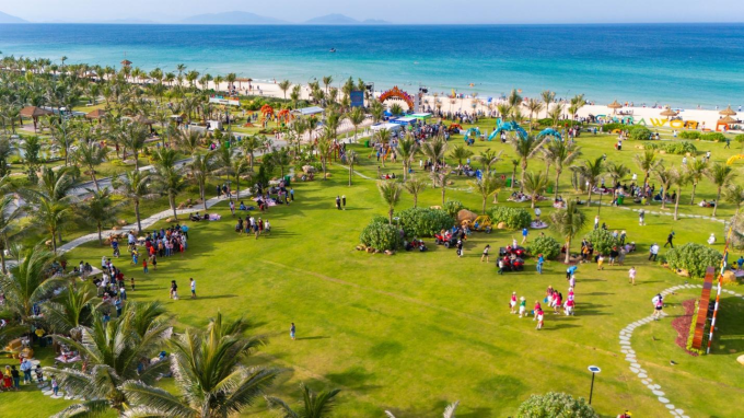 Công viên biển CaraBeach - CaraWorld. Ảnh: KN Cam Ranh