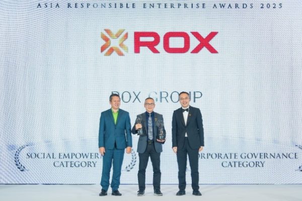 ROX Group nhận song song giải thưởng danh giá tại AREA 2025