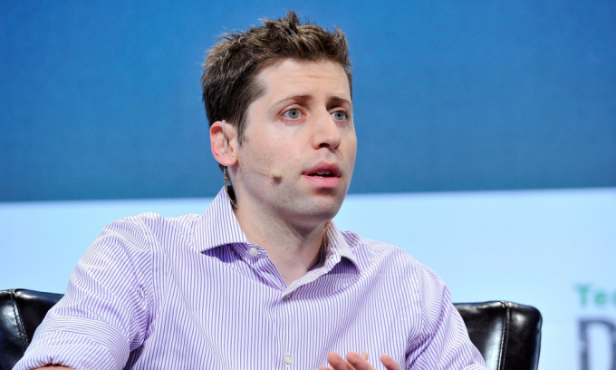 Sam Altman, CEO OpenAI. Ảnh: TechCrunch
