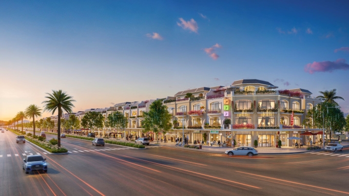 Thiết kế hiện đại, diện tích đa dạng phù hợp cho cả nhu cầu an cư, kinh doanh và đầu tư