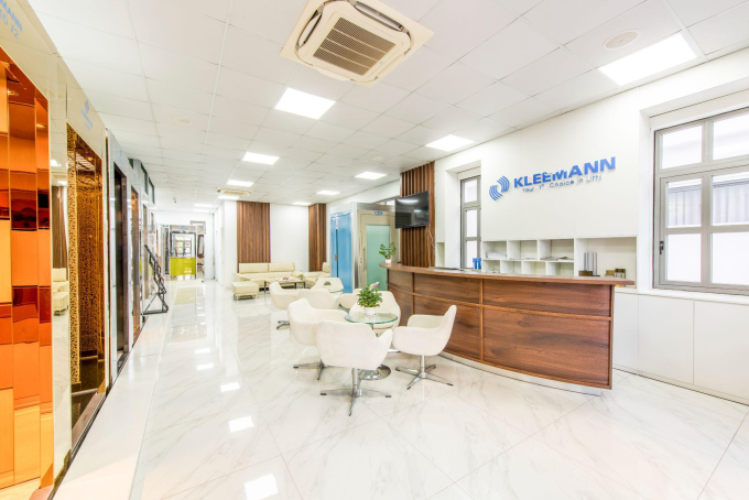 Showroom của đơn vị tại TP HCM. Ảnh: Huy Hoàng