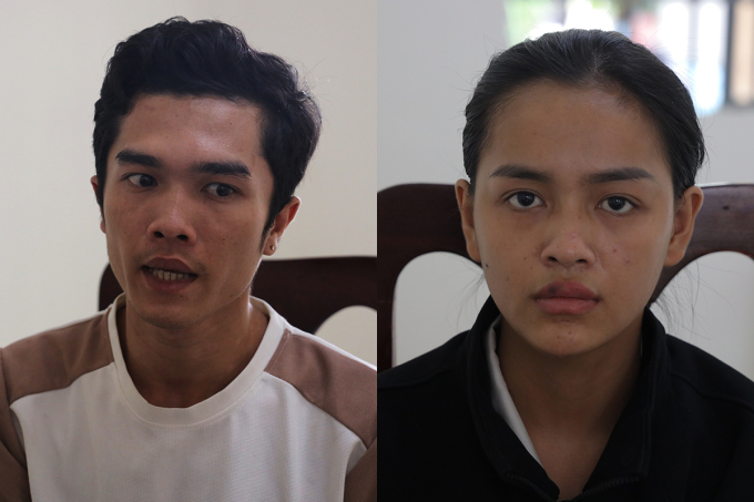 Nguyễn Văn Tâm và Nguyễn Ái Vi. Ảnh: Hồng Tuyết