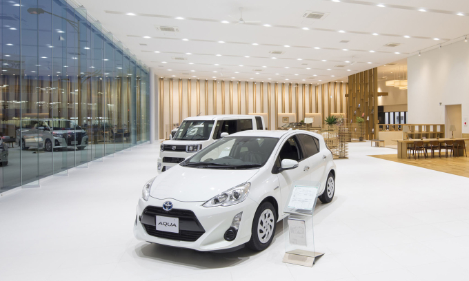 Một showroom của Toyota tại Nhật Bản. Ảnh: Odelic