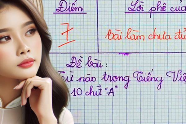 Đố vui: Từ tiếng Việt nào chứa 10 chữ A?