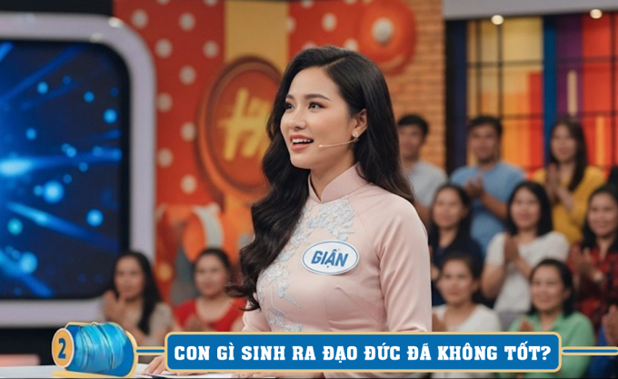 Con gì sinh ra đạo đức đã không tốt?
