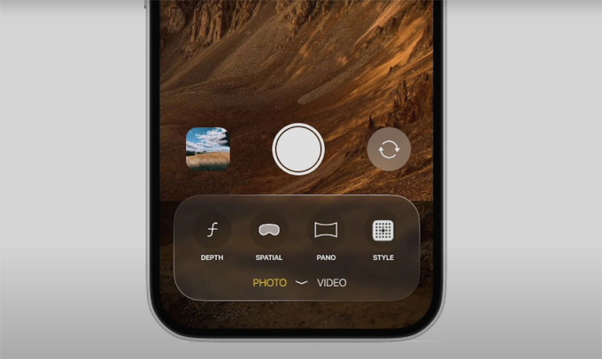 Phần mềm camera thay đổi hoàn toàn. Ảnh: Fpt.