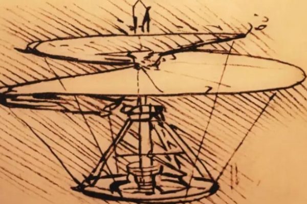 Thiết kế trực thăng Da Vinci: Cảm hứng cho drone hiện đại
